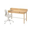 RIDSPÖ/LÅNGFJÄLL desk and chair