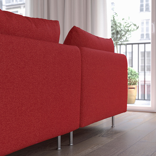 SÖDERHAMN 2-seat sofa with chaise longue
