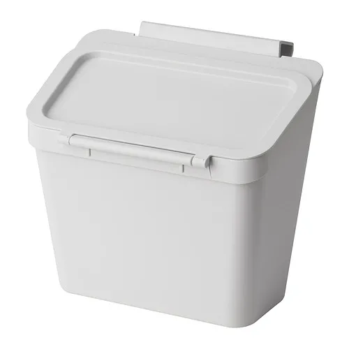 SKOLÄST - 附門廚櫃用垃圾桶, 淺灰色 | IKEA 線上購物 - PE900554_S4