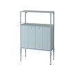 SÅGMÄSTARE - 收納櫃, 淺藍灰色, 83x36x128 公分 | IKEA 線上購物 - PE965711_S2 