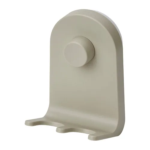 ÖBONÄS - triple hook with suction cup, grey-beige, 7x11 cm | IKEA Taiwan Online - PE965751_S4