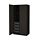 PAX/FORSAND - wardrobe combination, black-brown stained ash effect | IKEA Taiwan Online - PE819447_S1