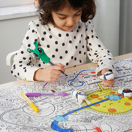 AFTONSPARV colouring paper roll