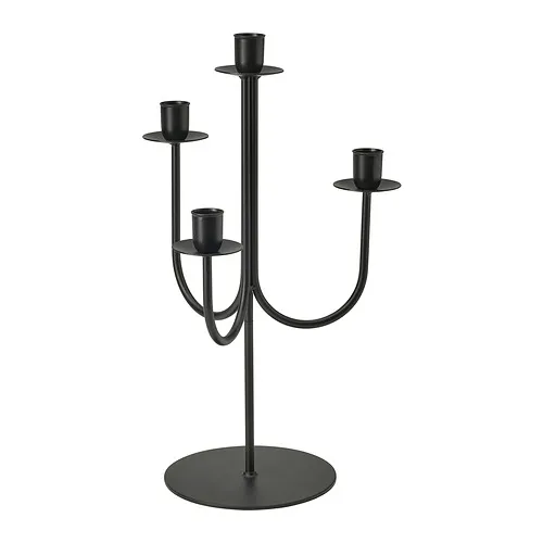 HÖSTAGILLE - 燭台, 黑色, 37 公分 | IKEA 線上購物 - PE934902_S4