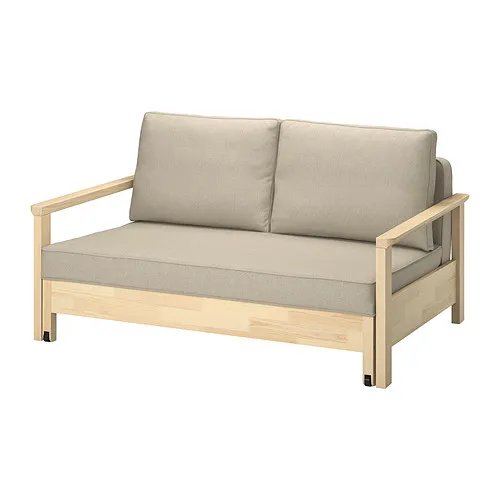 TORNSBORG - 雙人座沙發床, Naggen 米色/松木 | IKEA 線上購物 - PE965790_S4