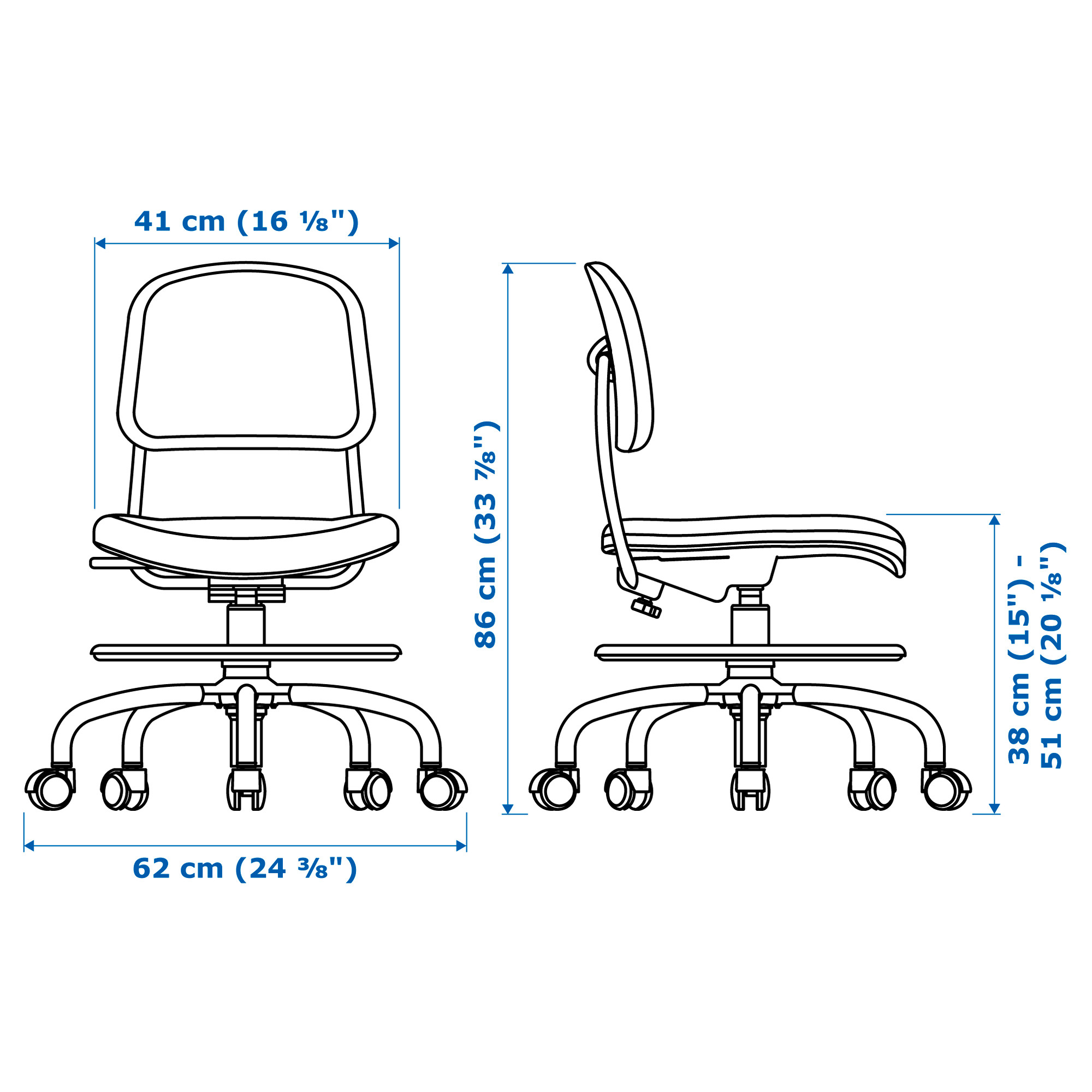 VIMUND children's desk chair