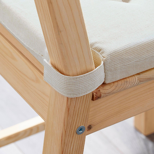 JUSTINA - chair pad, natural | IKEA Taiwan Online - PE566914_S4