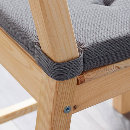 JUSTINA - 椅墊, 灰色 | IKEA 線上購物 - PE566913_S4