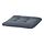 POÄNG - footstool cushion, Gunnared blue, 55x50 cm | IKEA Taiwan Online - PE900645_S1