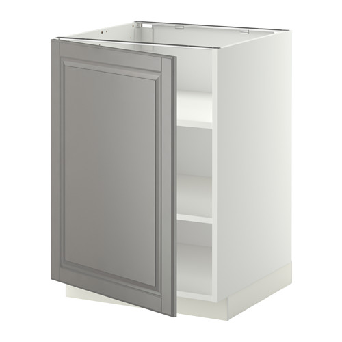 METOD base cabinet with shelves