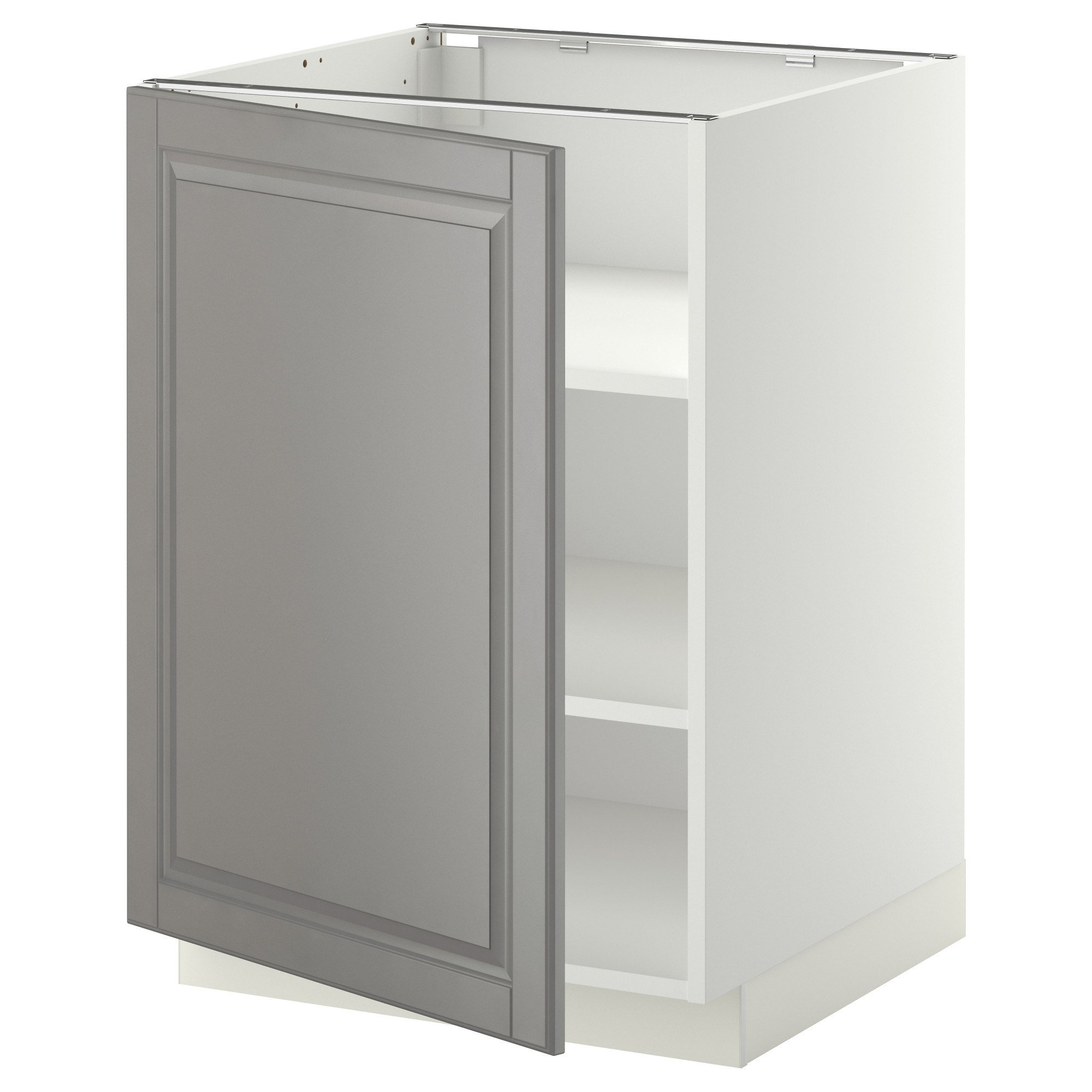 METOD base cabinet with shelves