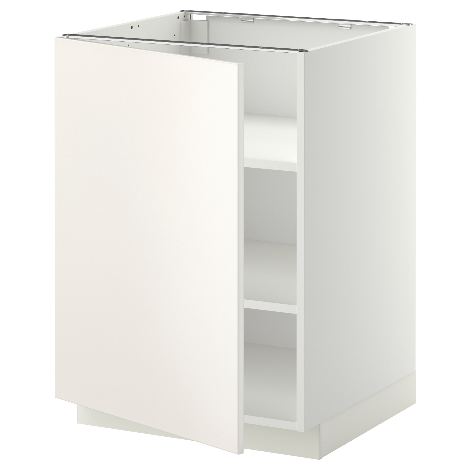 METOD base cabinet with shelves