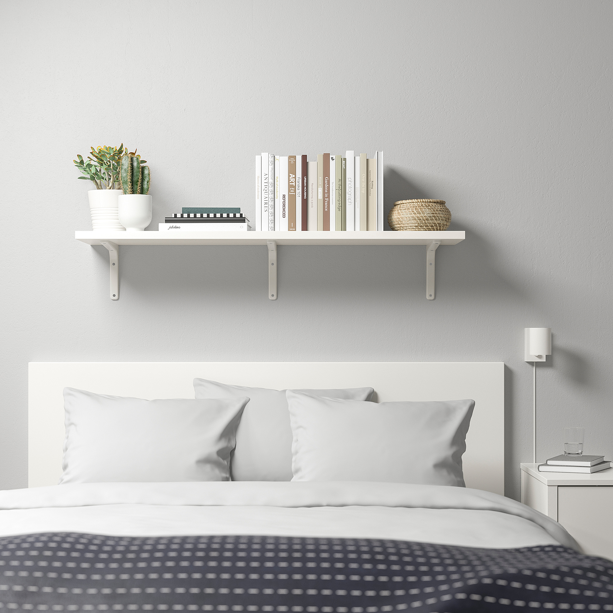 BERGSHULT/TOMTHULT shelf with bracket