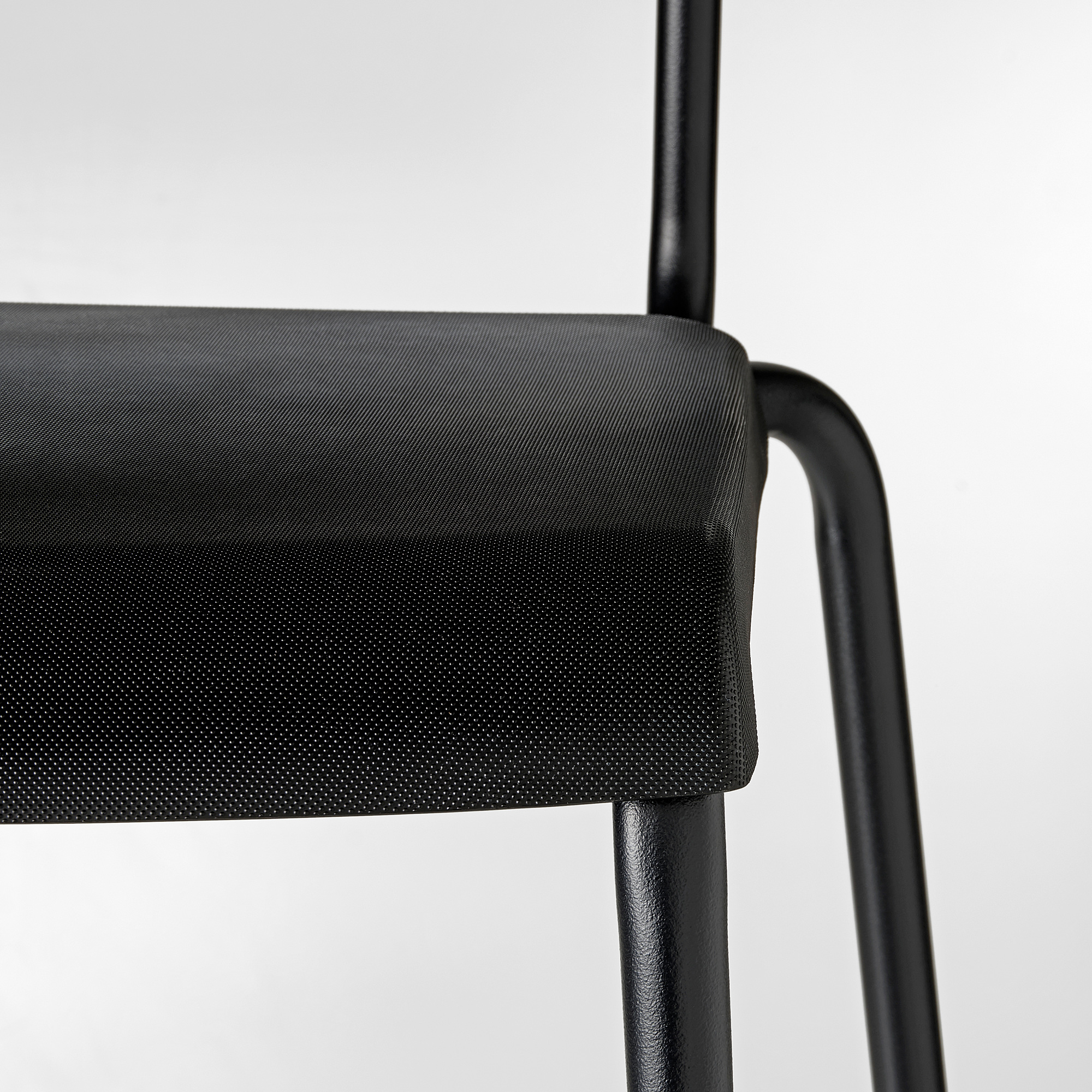 STIG bar stool with backrest