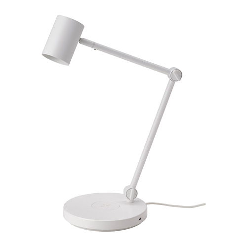 NYMÅNE - work lamp with wireless charging, white | IKEA Taiwan Online - PE819570_S4