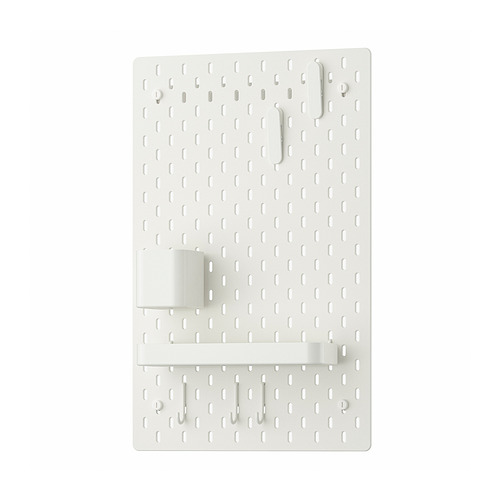SKÅDIS - 收納壁板組, 白色, 36x56 公分 | IKEA 線上購物 - PE967431_S4