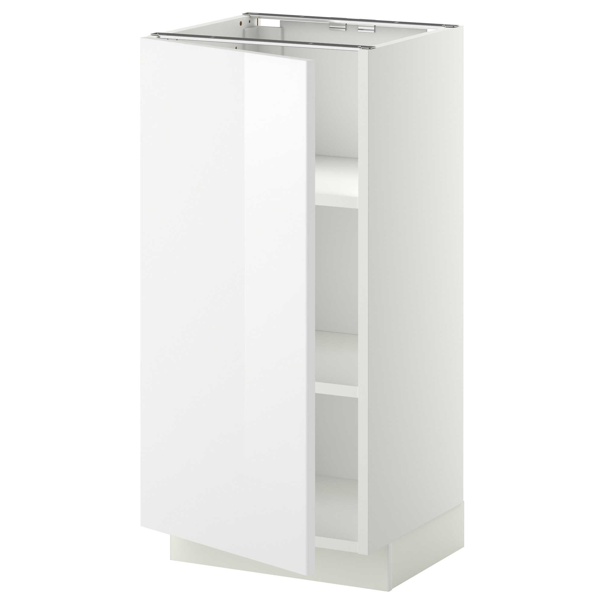 METOD base cabinet with shelves