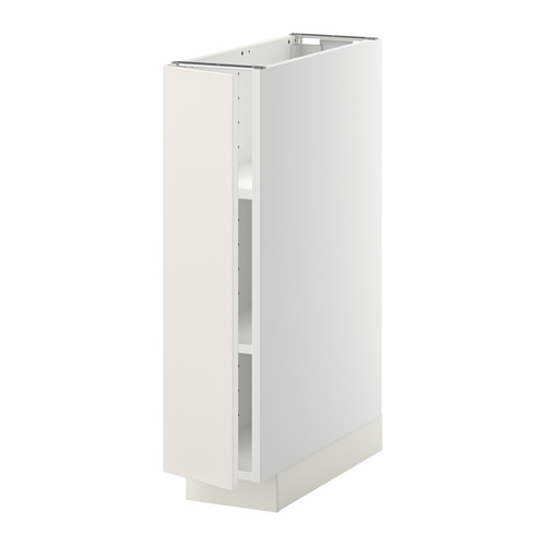 METOD - base cabinet with shelves, white/Veddinge white | IKEA Taiwan Online - PE344915_S4