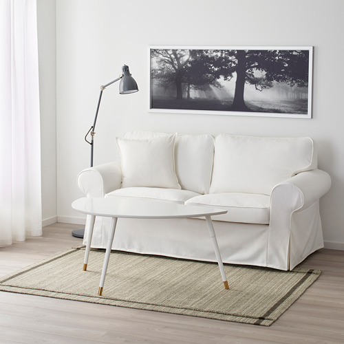 HÖJET - 平織地毯, 手工製/米色 | IKEA 線上購物 - PE660133_S4