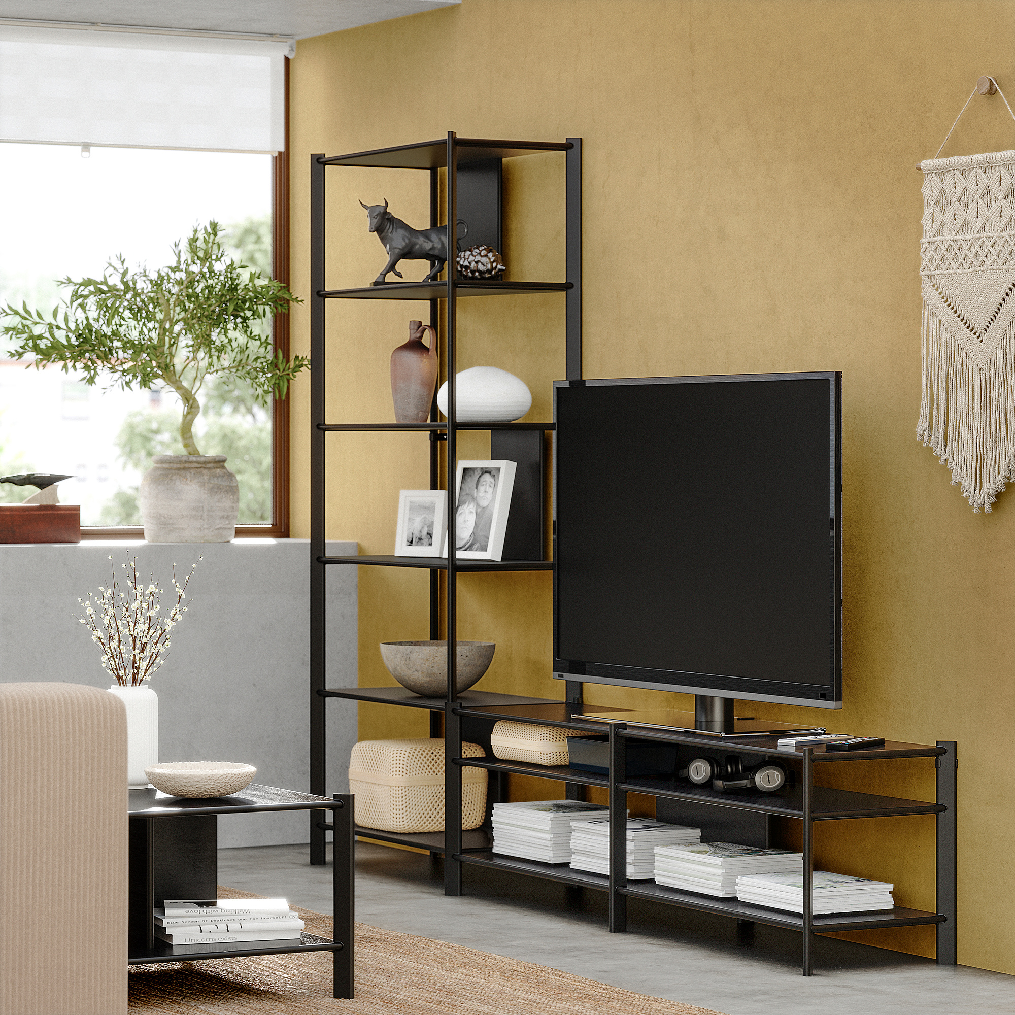 JÄTTESTA TV storage combination