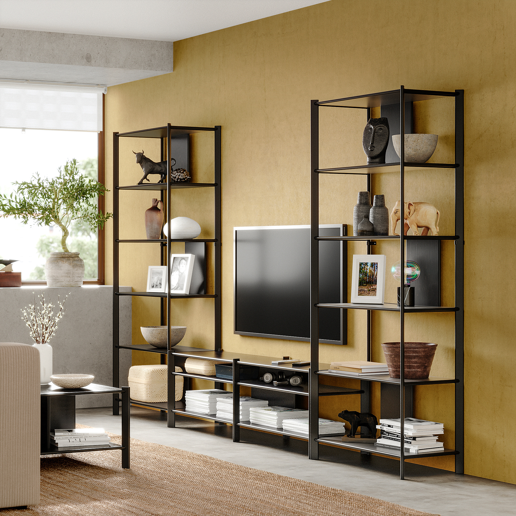 JÄTTESTA TV storage combination