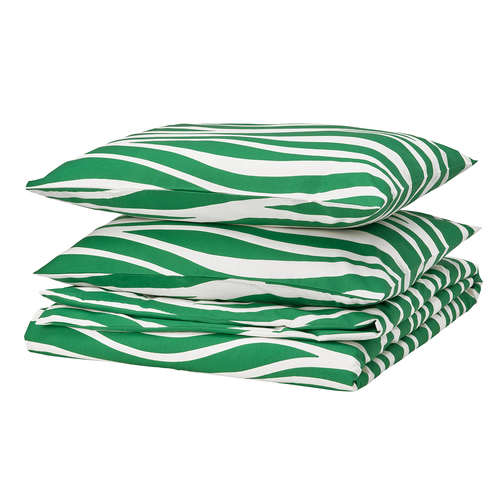 PORTLAKMÅLLA duvet cover and 2 pillowcases