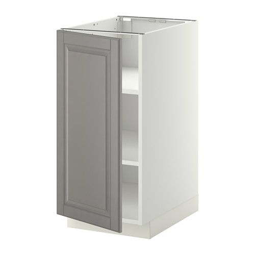 METOD base cabinet with shelves