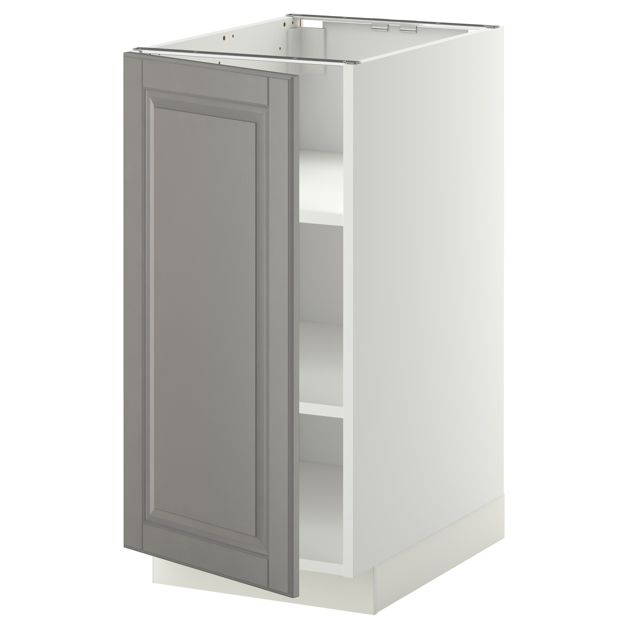 METOD base cabinet with shelves