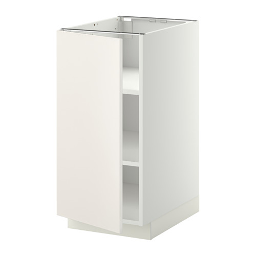 METOD base cabinet with shelves