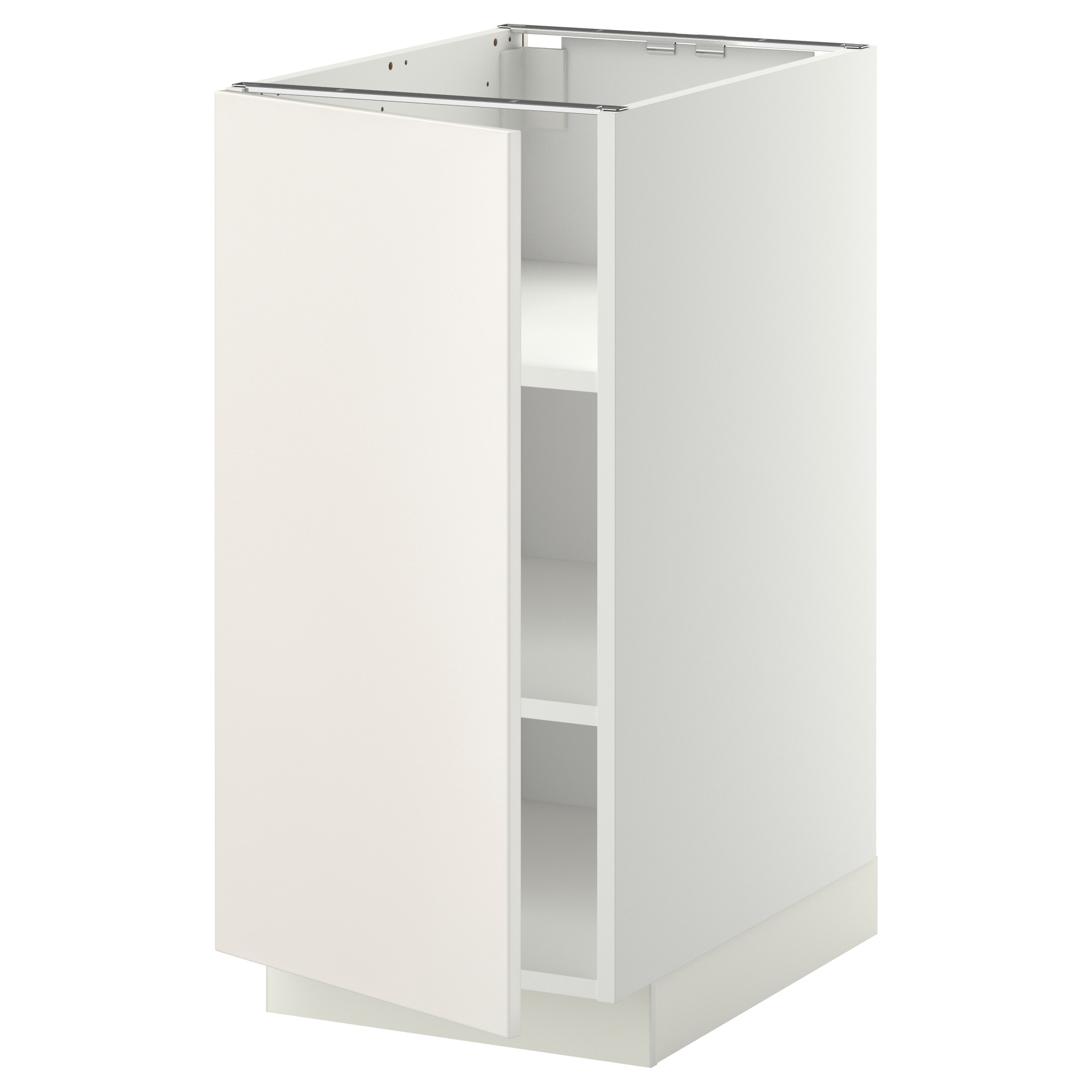 METOD base cabinet with shelves