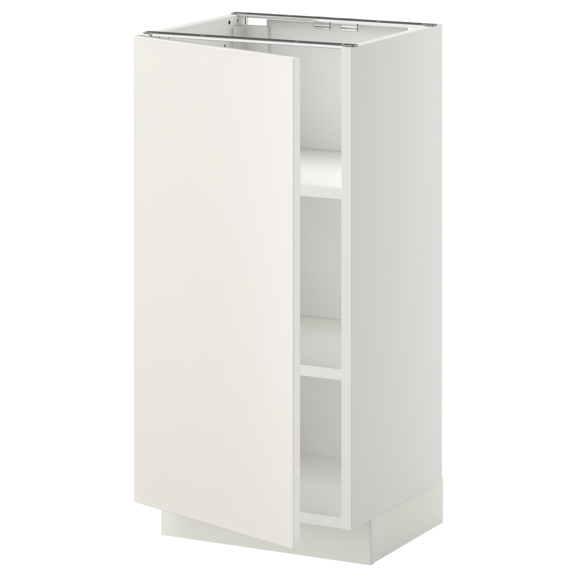 METOD base cabinet with shelves