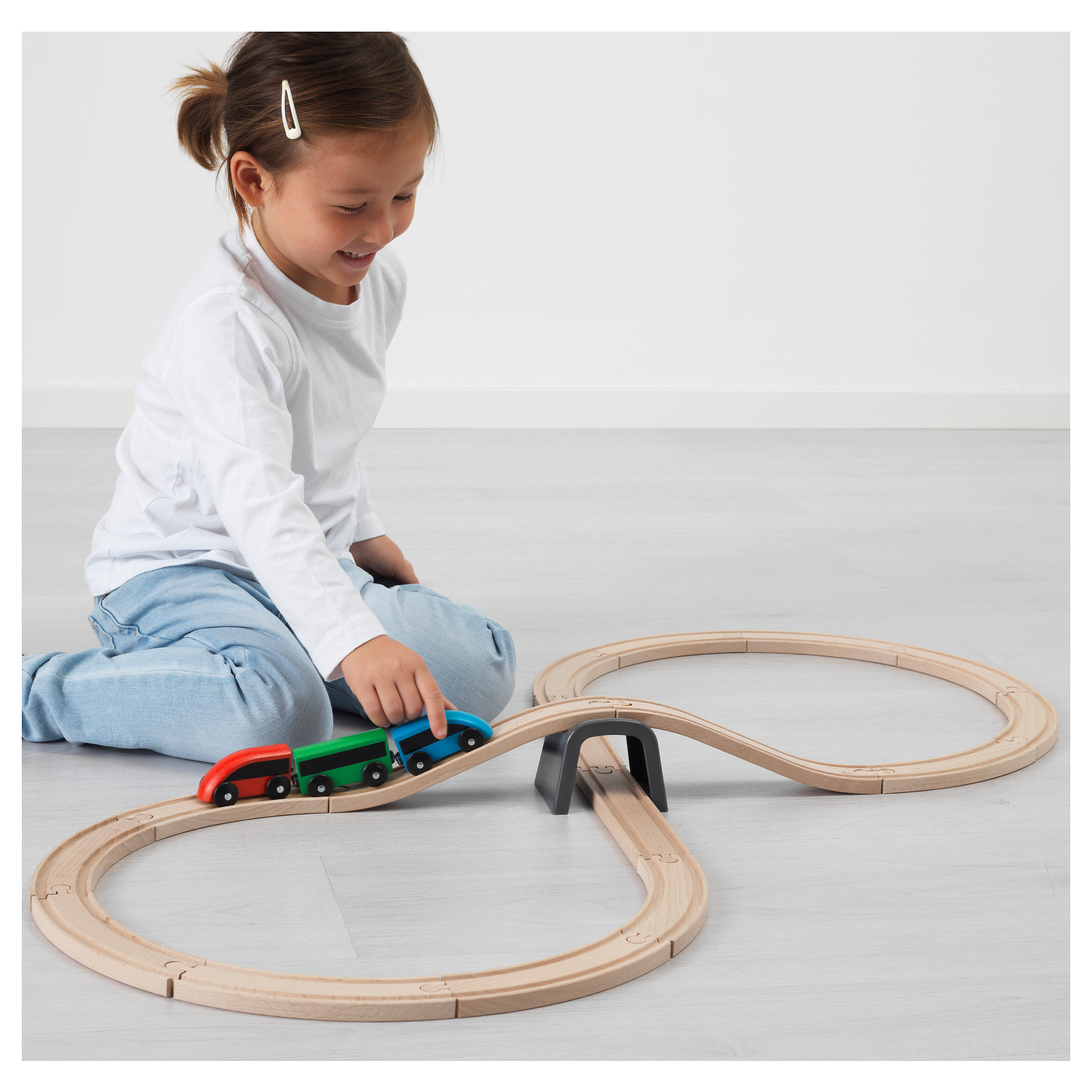 LILLABO 20-piece basic train set