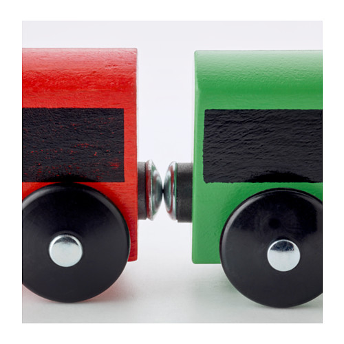 LILLABO - 基本型玩具火車 20件組, 彩色 | IKEA 線上購物 - PE625429_S4