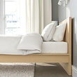 MALM bed frame with mattress