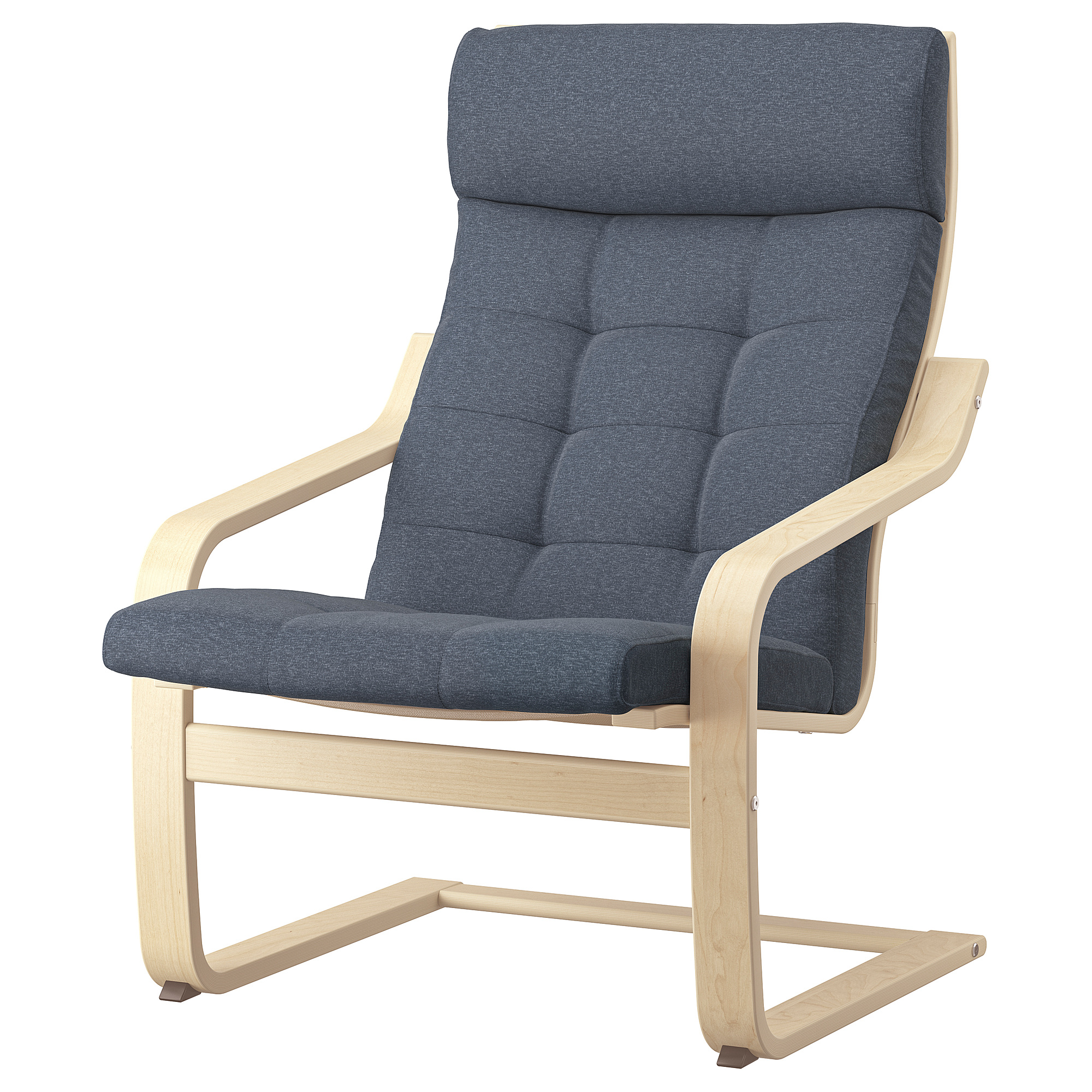 POÄNG armchair and footstool