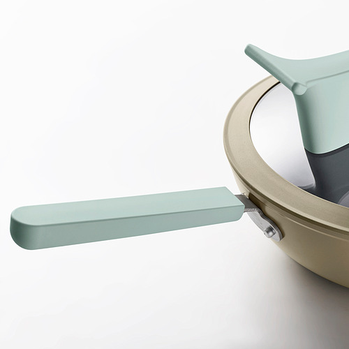 TRYCKARFISK 炒鍋附蓋