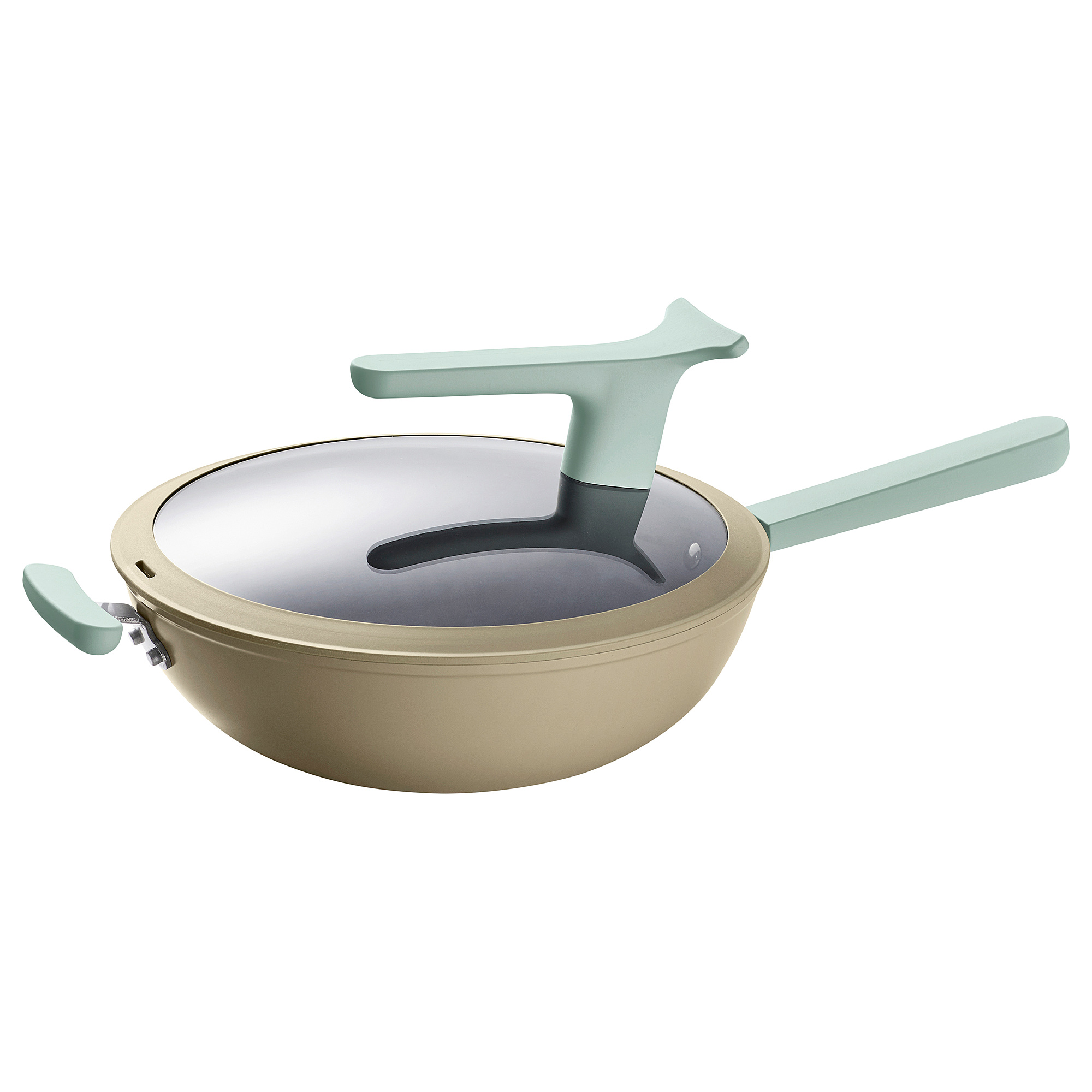 TRYCKARFISK 炒鍋附蓋