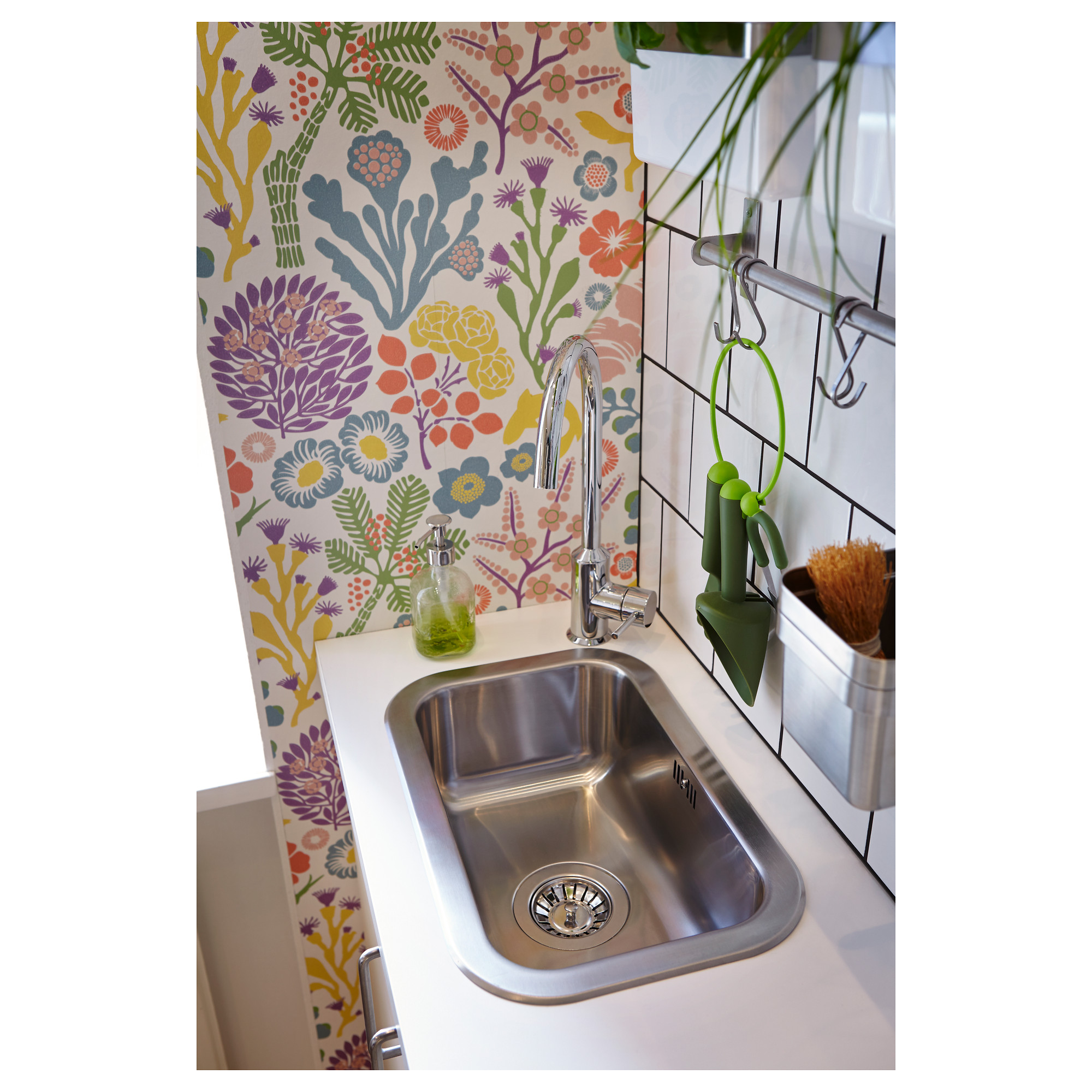 BOHOLMEN single-bowl inset sink