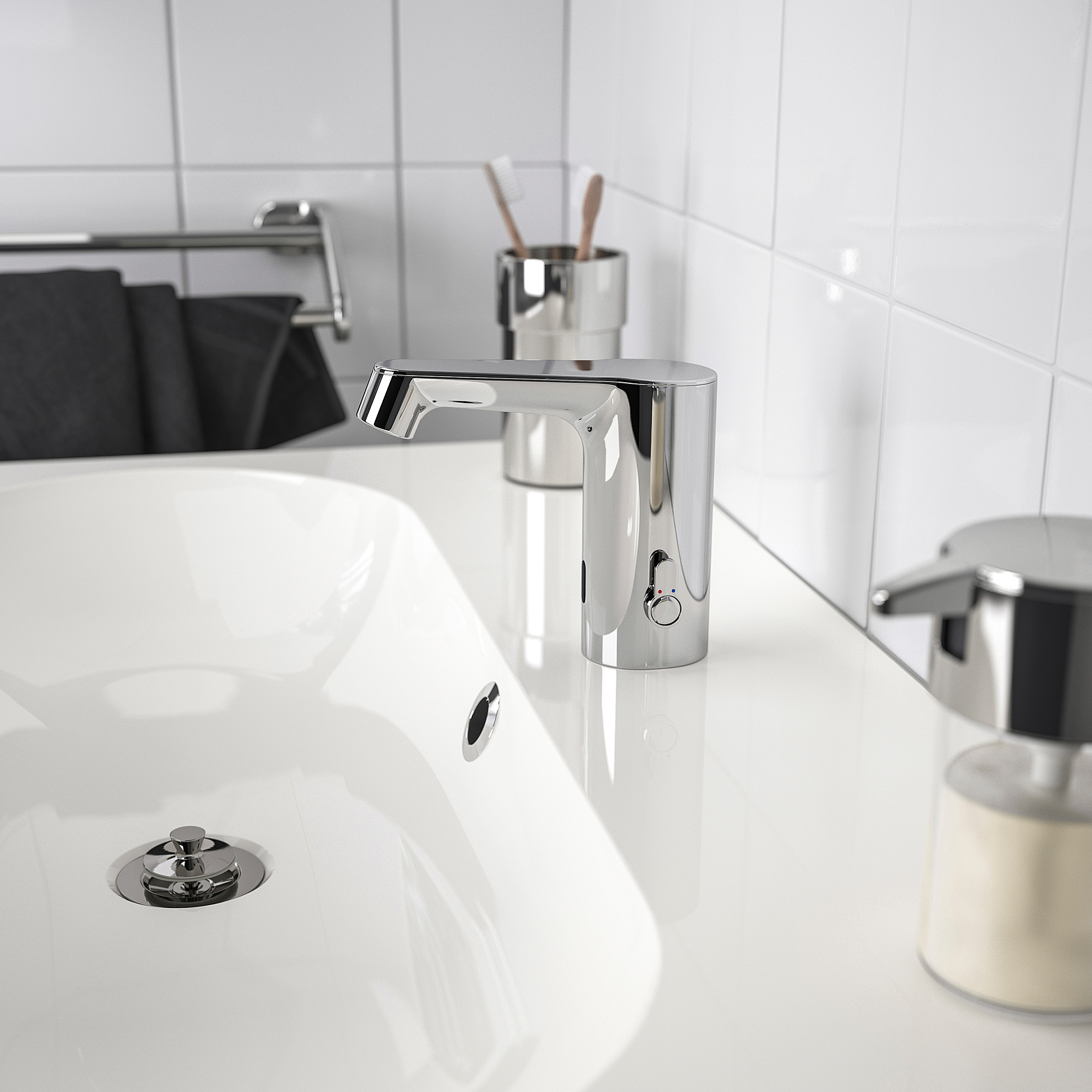 BROGRUND wash-basin mixer tap with sensor