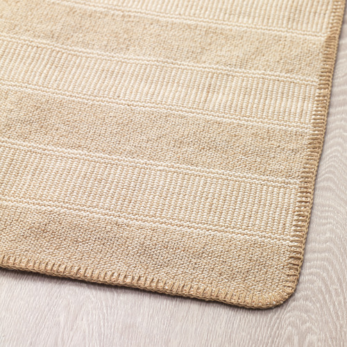 KLEJS - 平織地毯, 米色/白色, 50x80 | IKEA 線上購物 - PE727071_S4