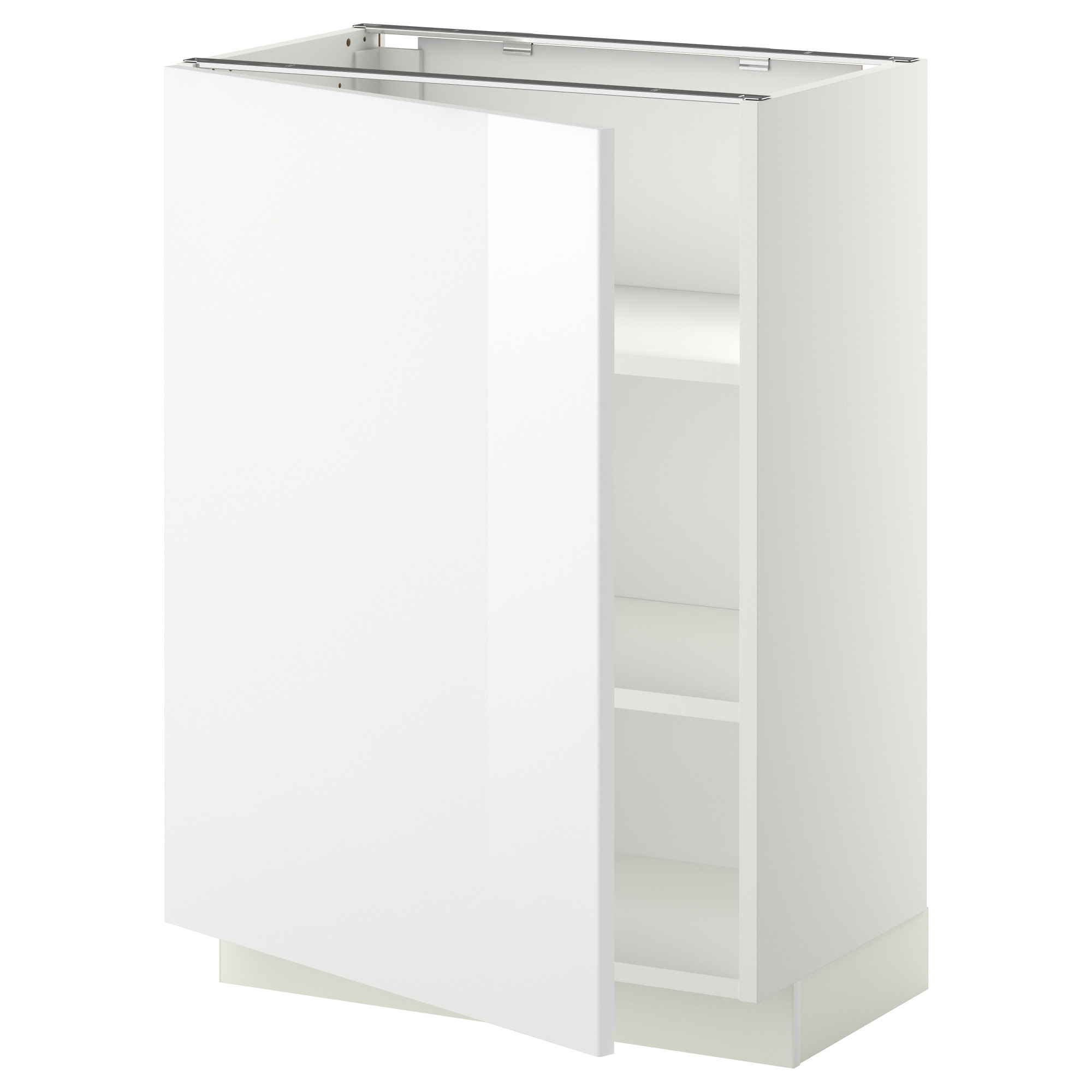 METOD base cabinet with shelves