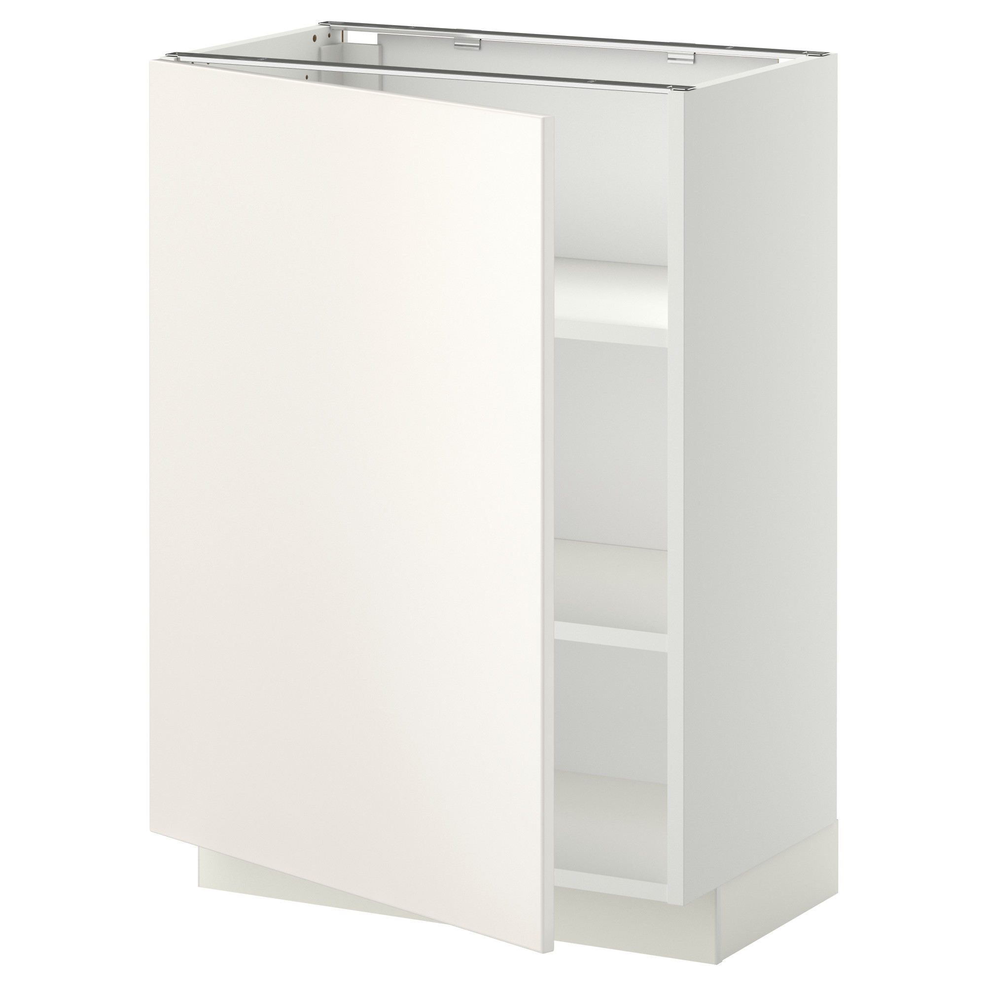 METOD base cabinet with shelves