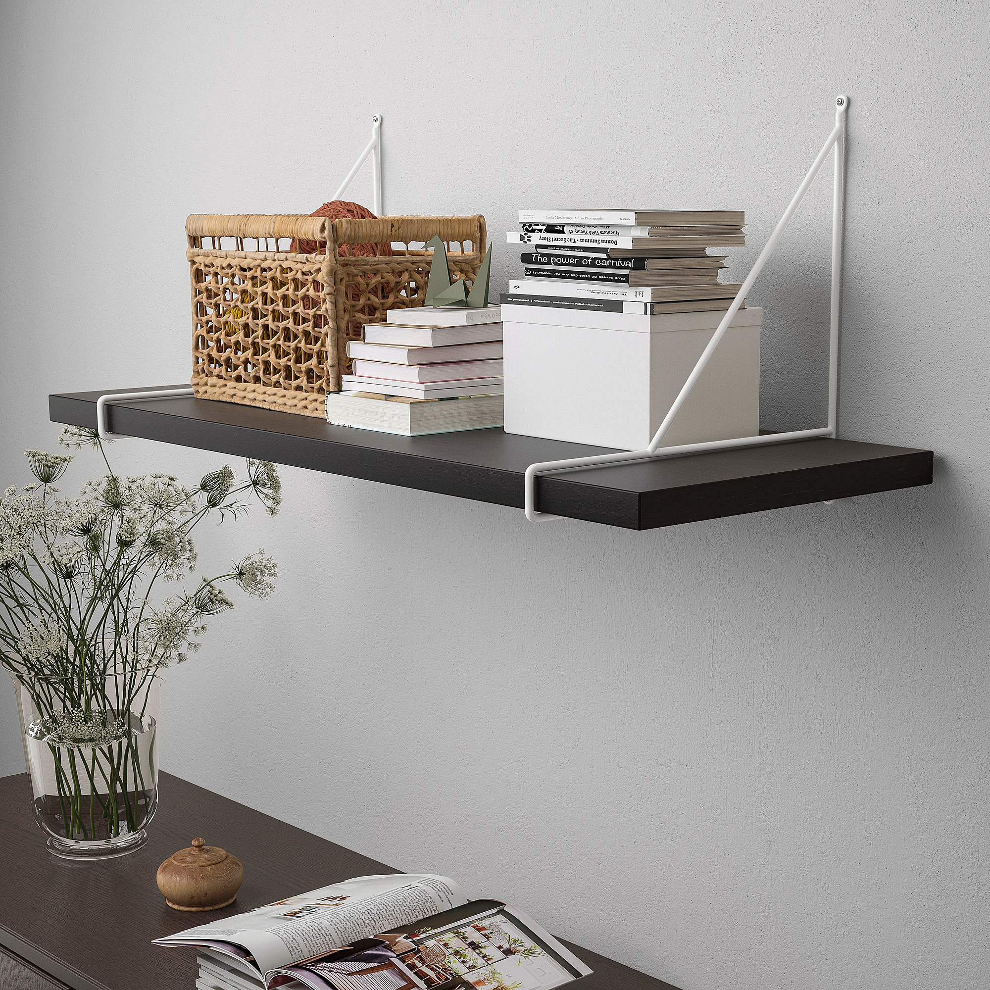 BERGSHULT/PERSHULT wall shelf