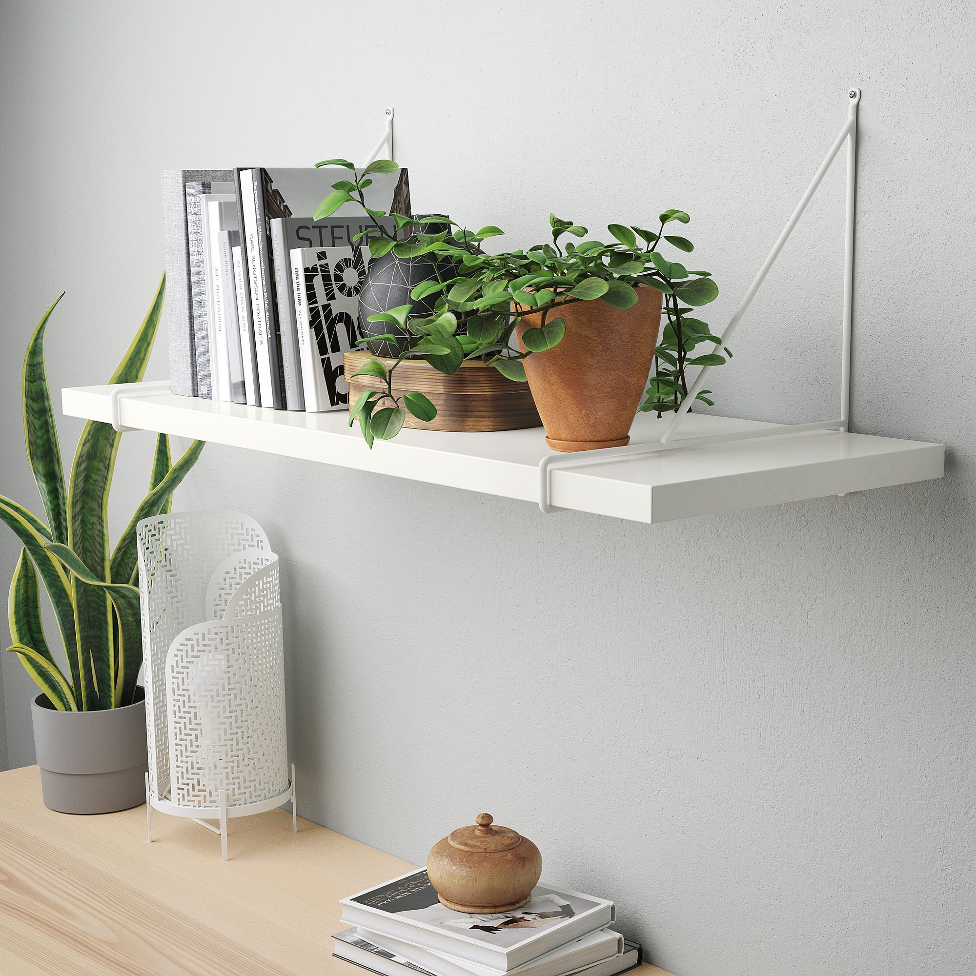 BERGSHULT/PERSHULT wall shelf