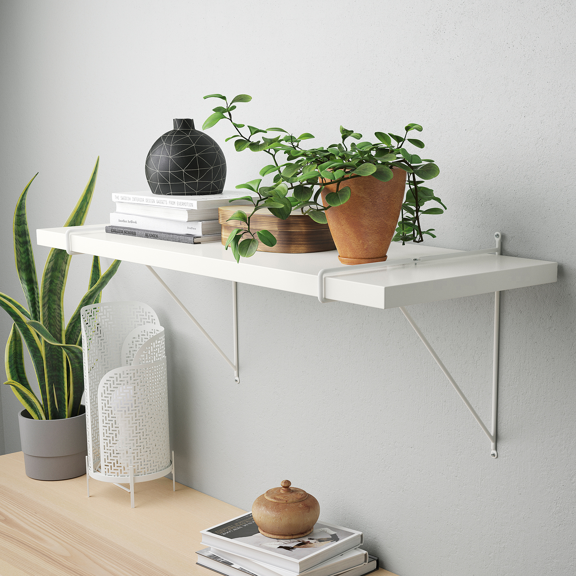 BERGSHULT/PERSHULT wall shelf