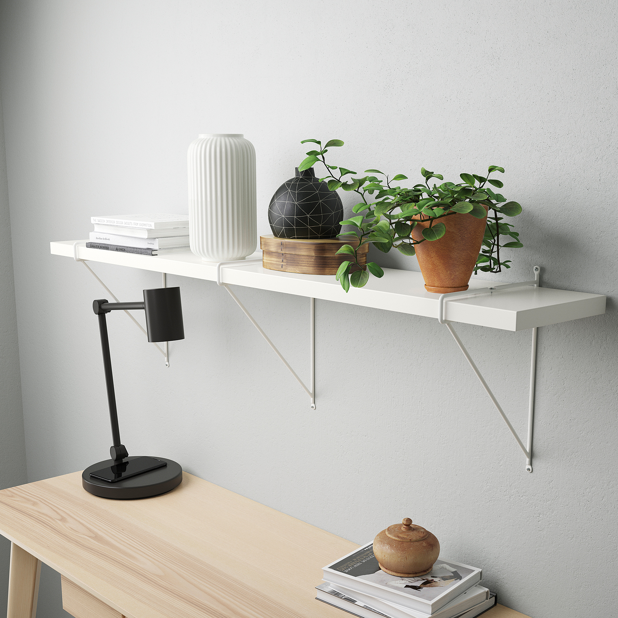 BERGSHULT/PERSHULT wall shelf