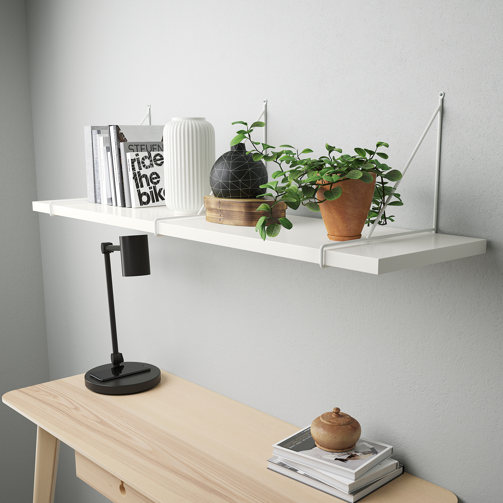 BERGSHULT/PERSHULT wall shelf