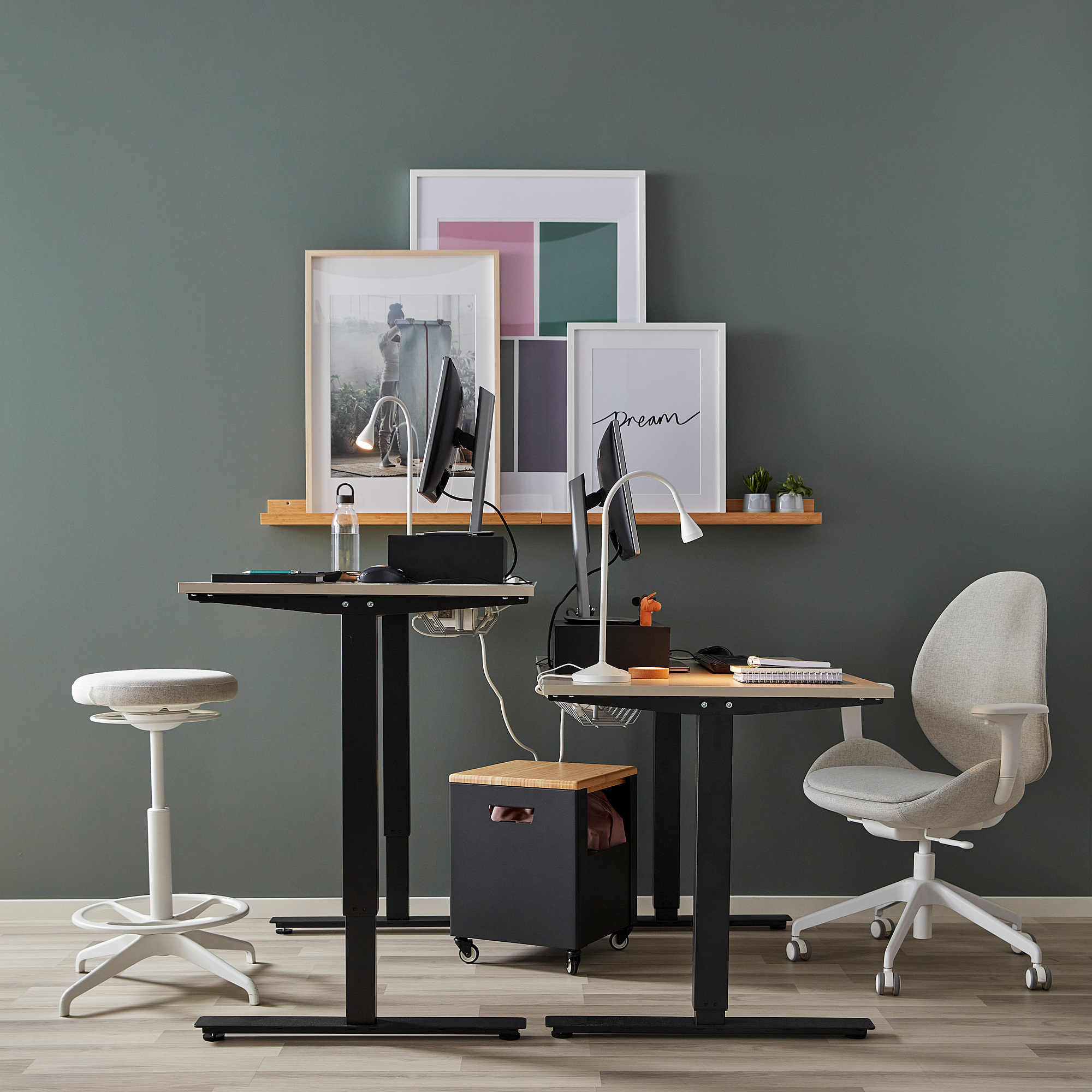 TROTTEN desk sit/stand