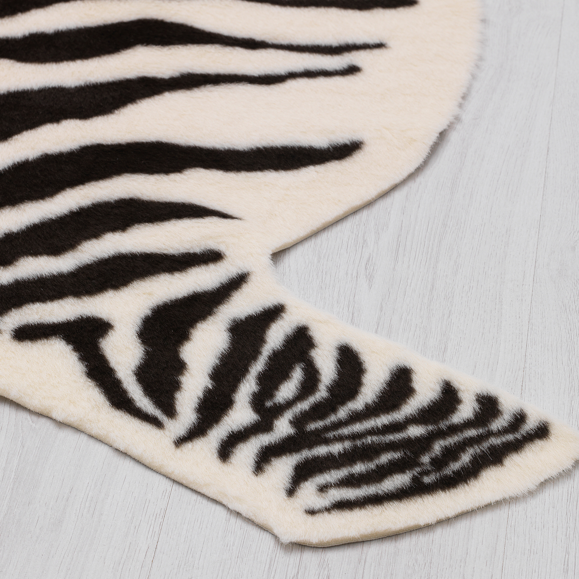 GRENSTEN rug, zebra white/brown IKEA Taiwan Online