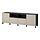 BESTÅ - TV bench with doors and drawers, black-brown/Lappviken/Stubbarp light grey/beige | IKEA Taiwan Online - PE820147_S1